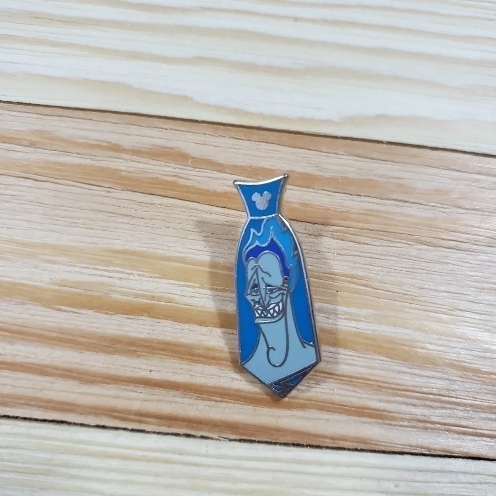 Disney Hades Hercules Pin Villain Necktie Hidden Mickey 2015 OS